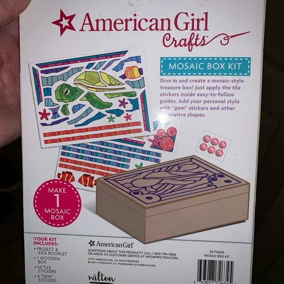 American girl mosaic box kit - Picture 2 of 2